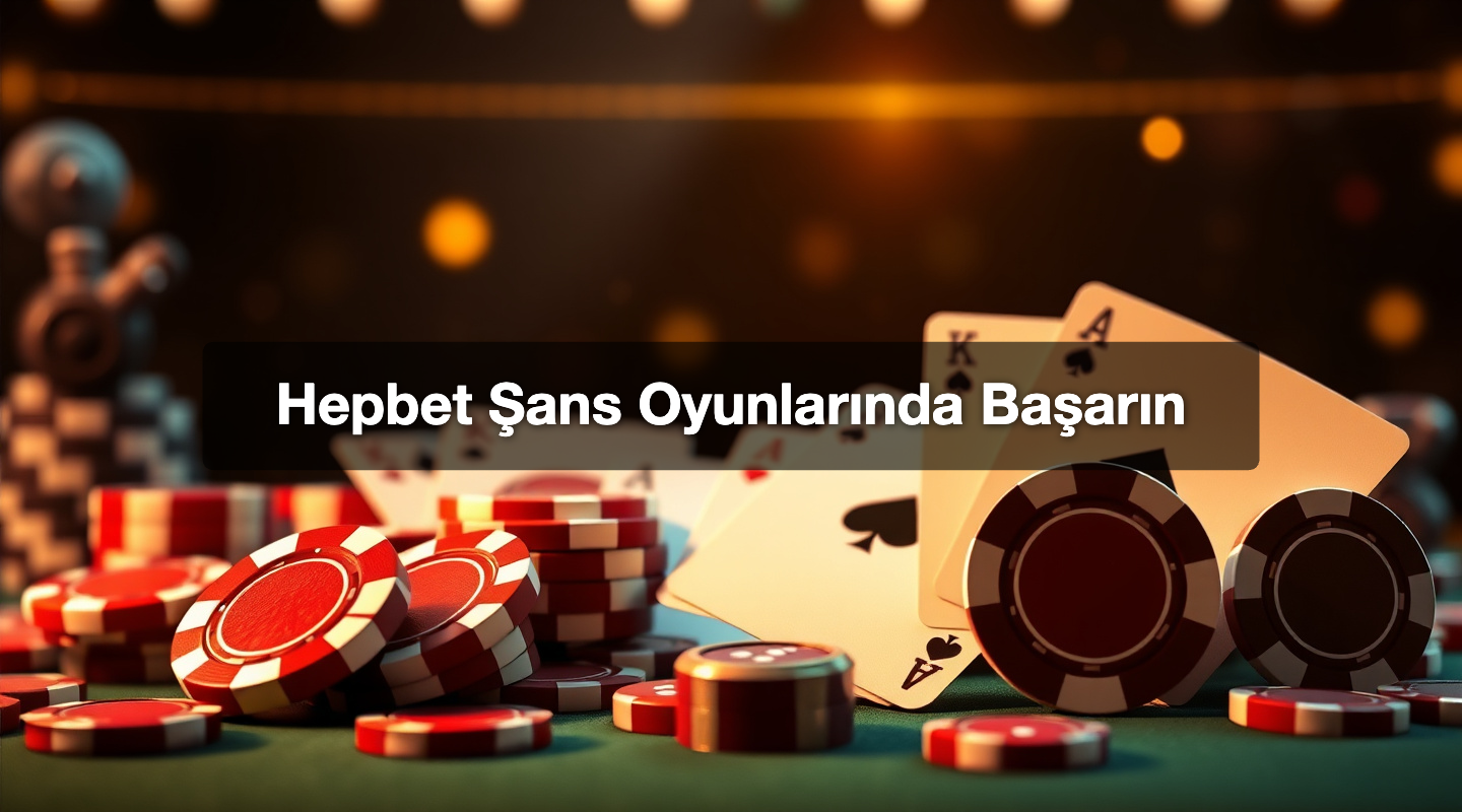 Hepbet Şans Oyunlarında Başarın
